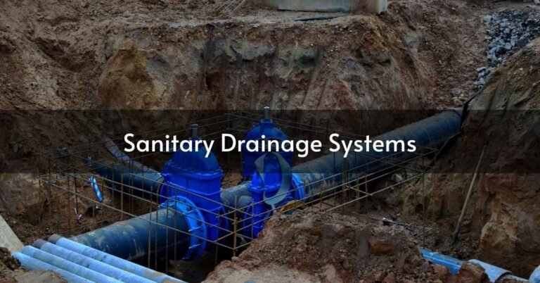 Sanitary Drainage Systems Explained - MEP Details