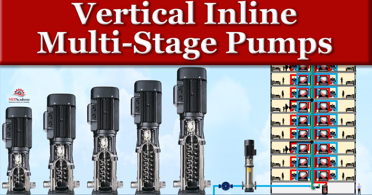 Vertical inline pump