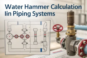 Free Excel Sheet for Water Hammer Calculation in Piping Systems