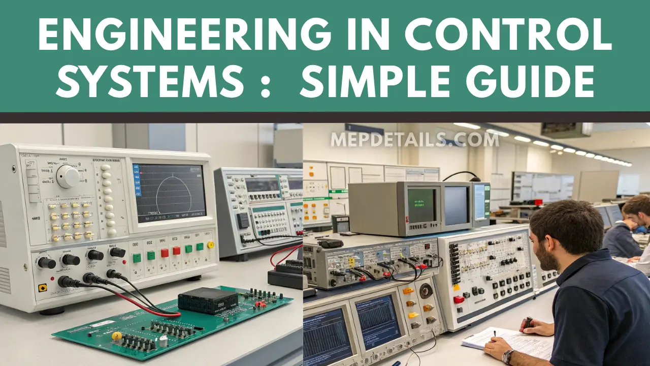 Engineering in Control Systems : A Beginner’s Guide to the Brains Behind Modern Machines