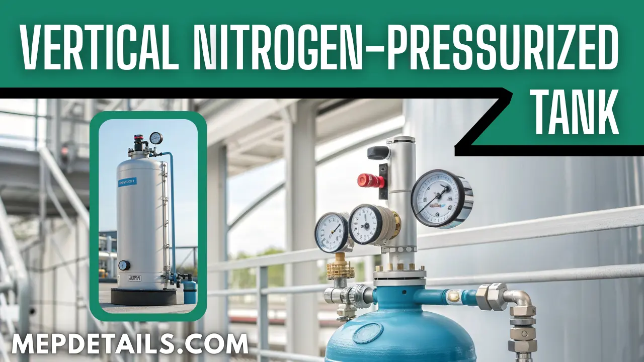 Vertical Nitrogen‑Pressurized Tank