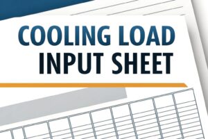 Cooling Load Input Sheet: A Simple Guide for Beginners