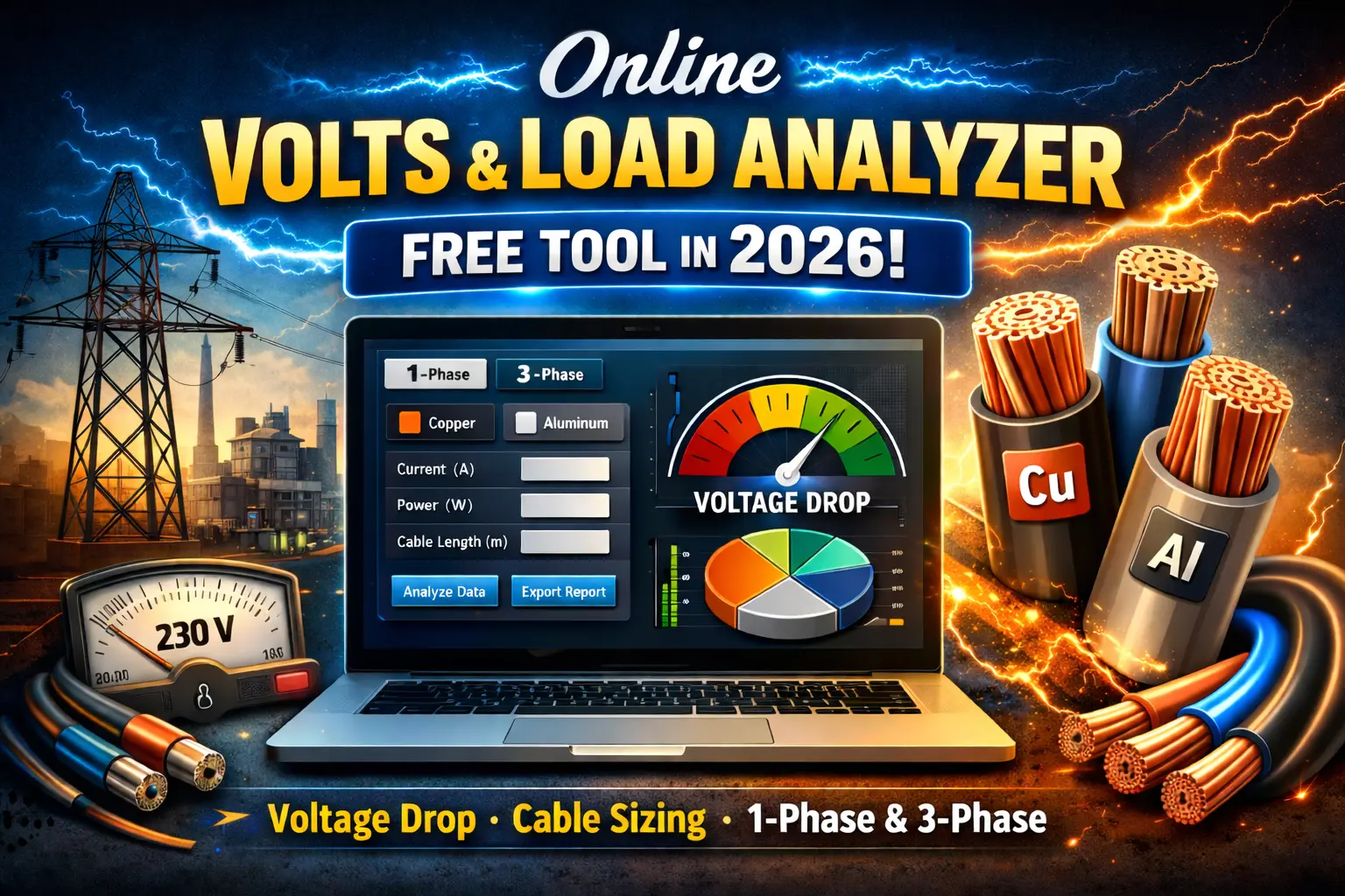 Online Volts & Load Calculator mepdetails.com