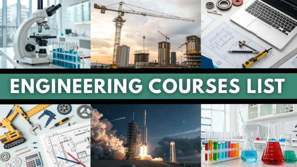 Engineering Courses List – A Complete Guide for Students