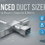 HVAC Duct Sizer online Tool