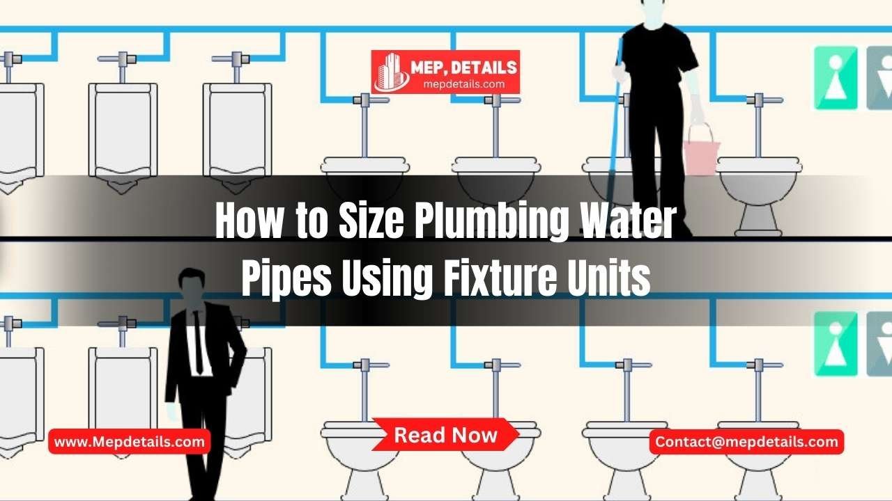 How to Size Plumbing Water Pipes Using Fixture Units
