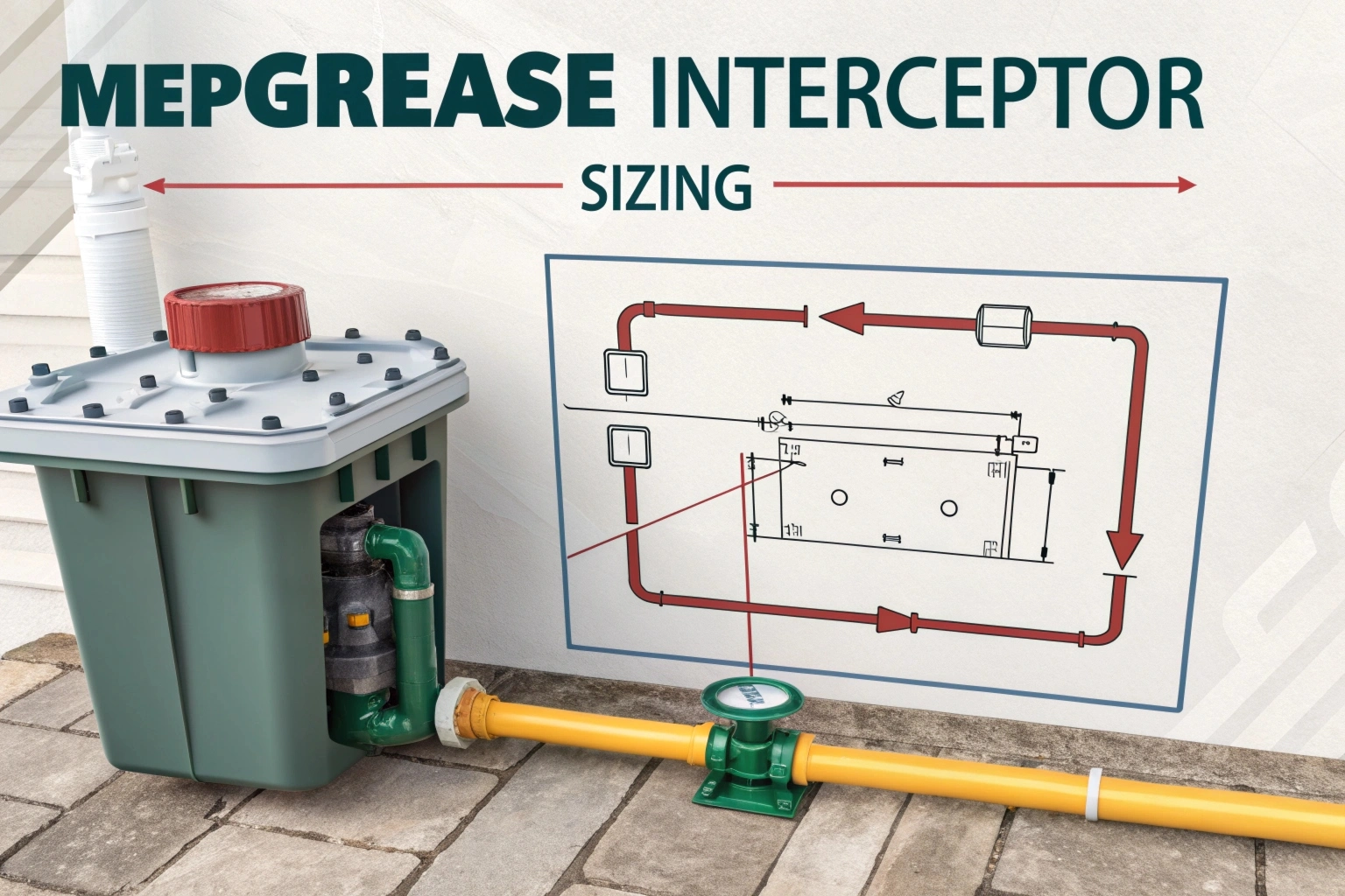 How to Size a Grease Interceptor – Simple Guide for MEP Engineers