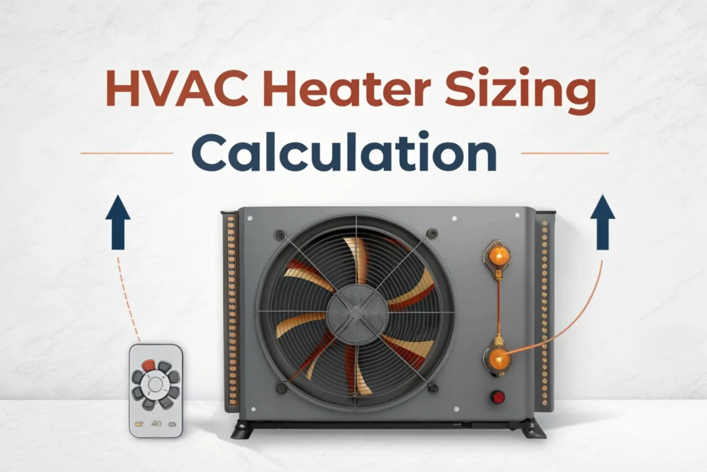 HVAC Heater Sizing Calculation Guide