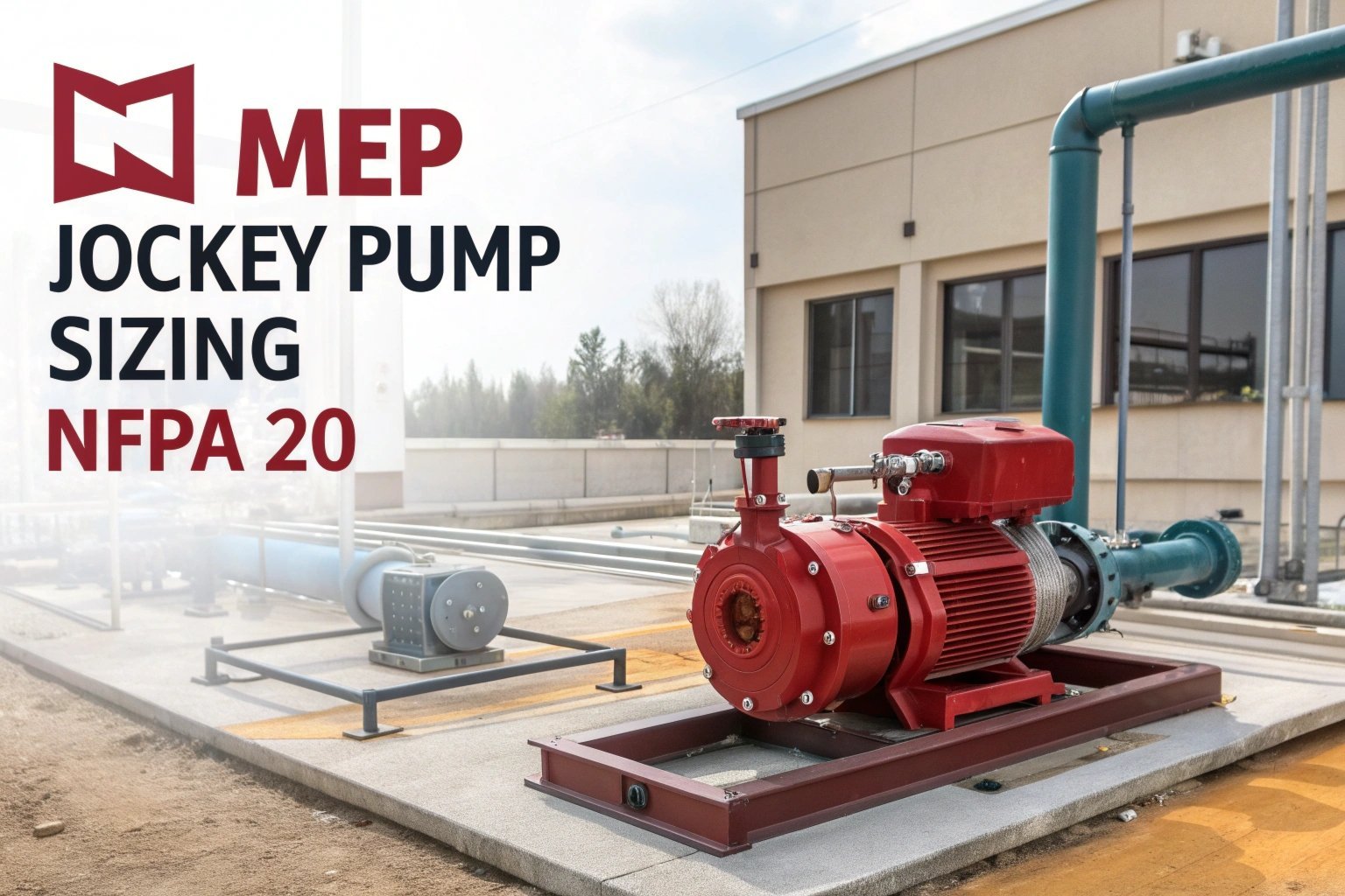 Jockey pump sizing NFPA 20