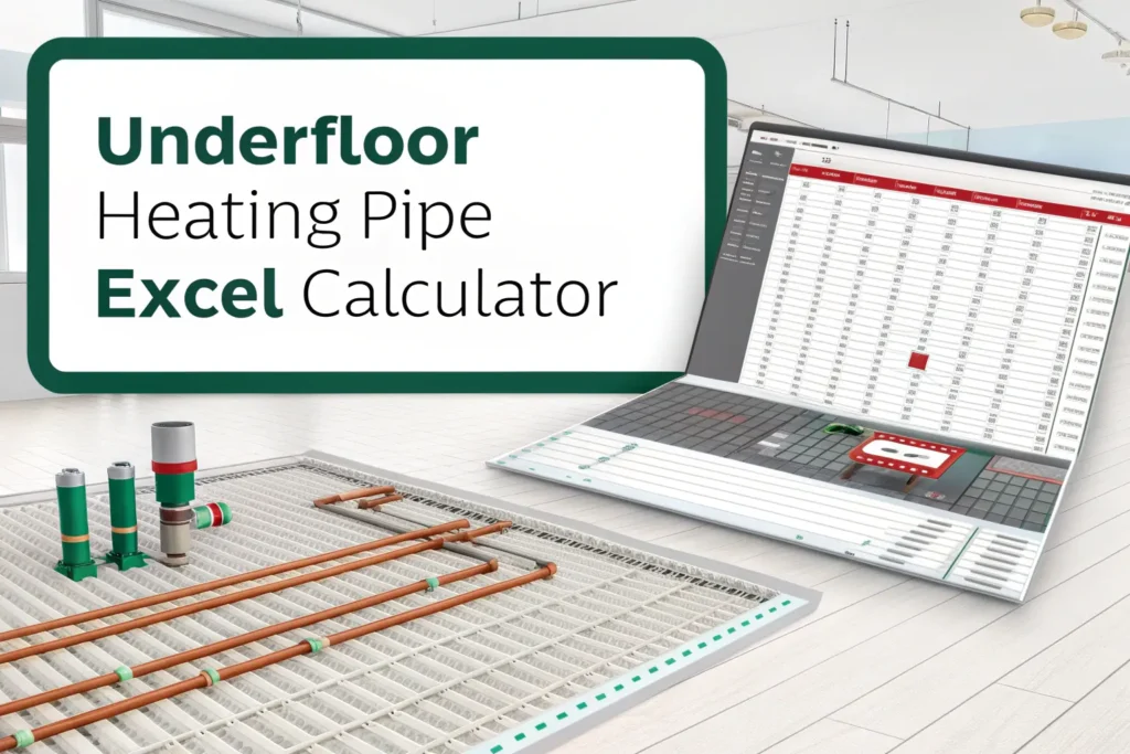 Free Underfloor Heating Pipe Calculator – Free Excel