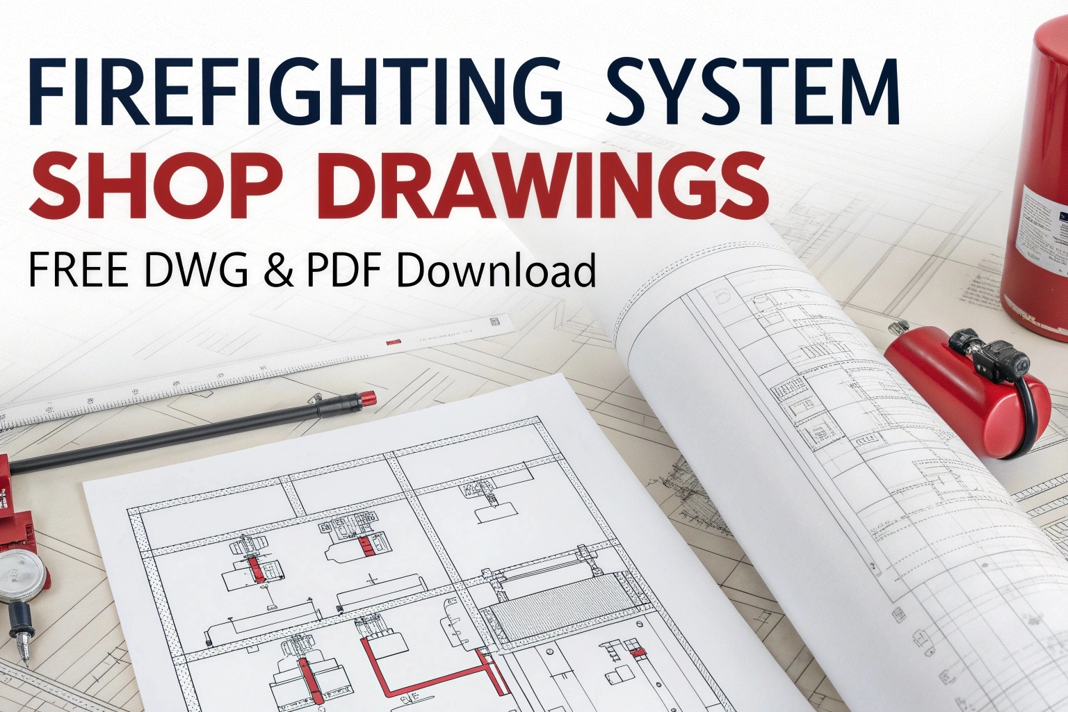 Firefighting System Shop Drawings – Free DWG & PDF