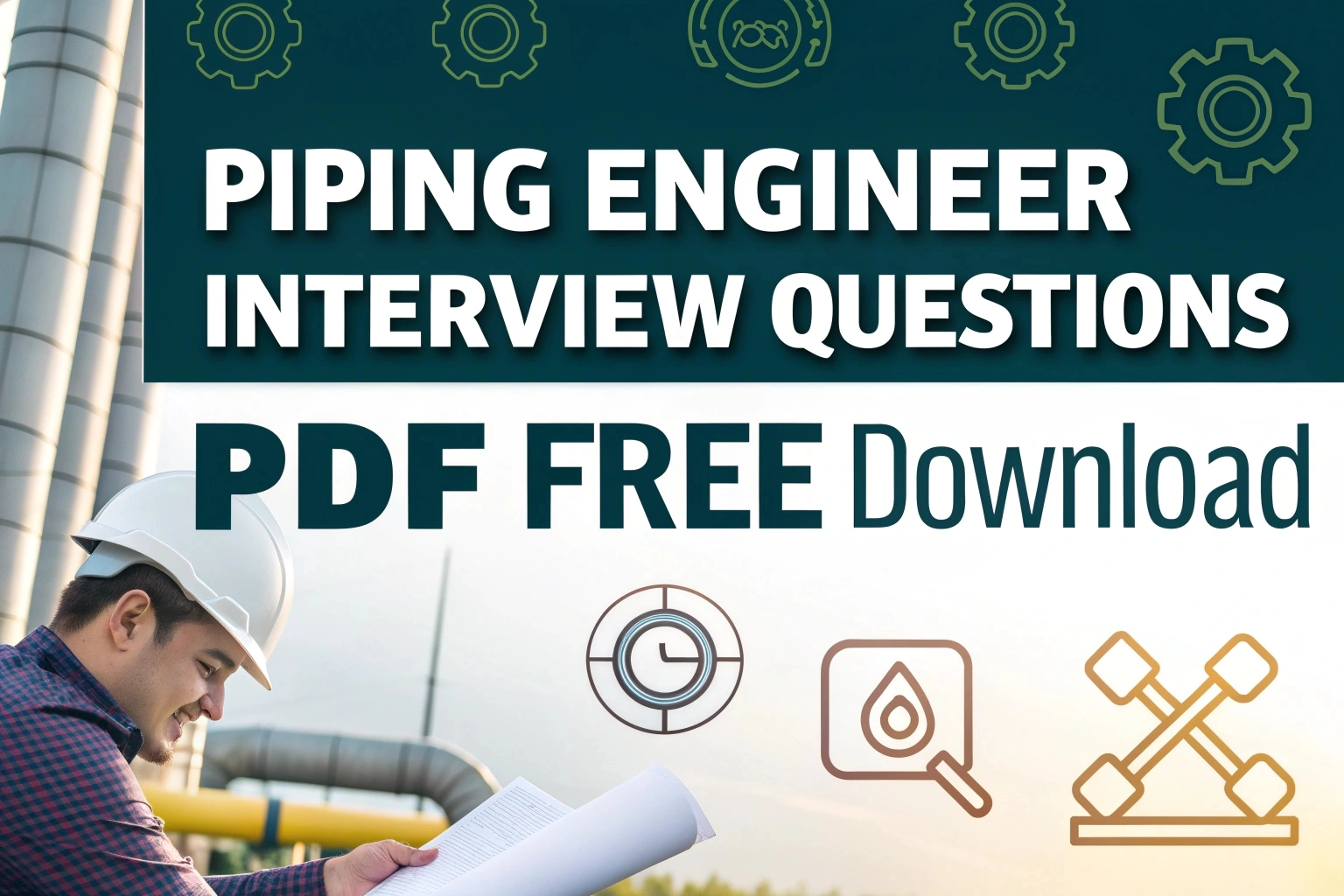 Piping Engineer Interview Questions PDF – Free