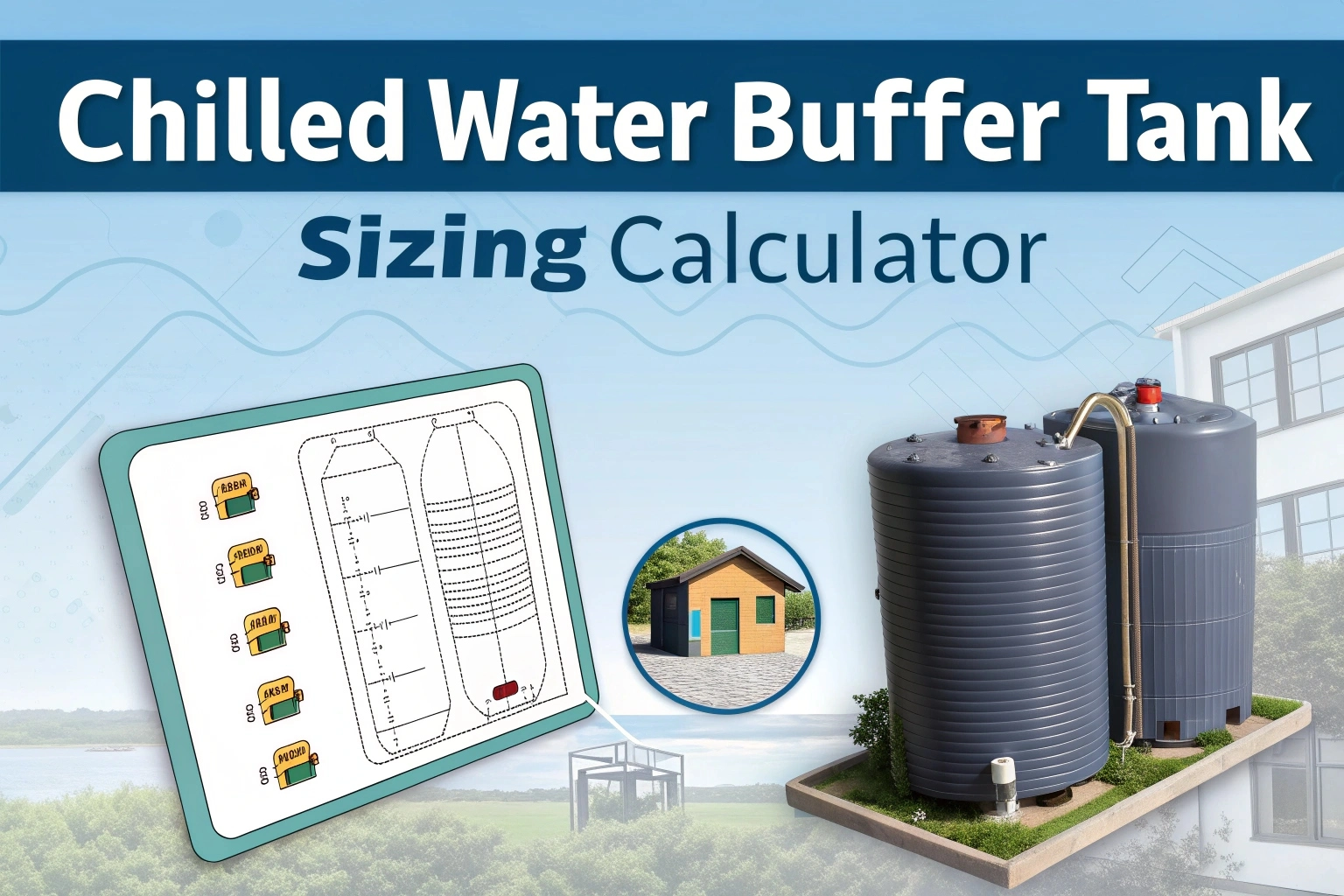 Chilled Water Buffer Tank Sizing Calculator – Free Tool & Guide