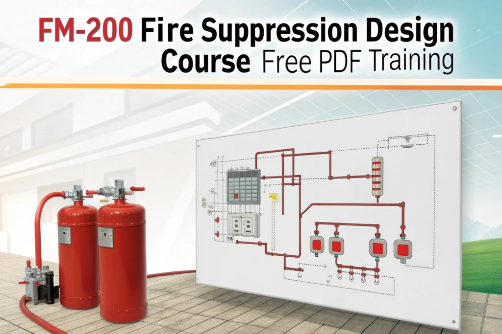 FM-200 Fire Suppression Design Course – Free PDF Training