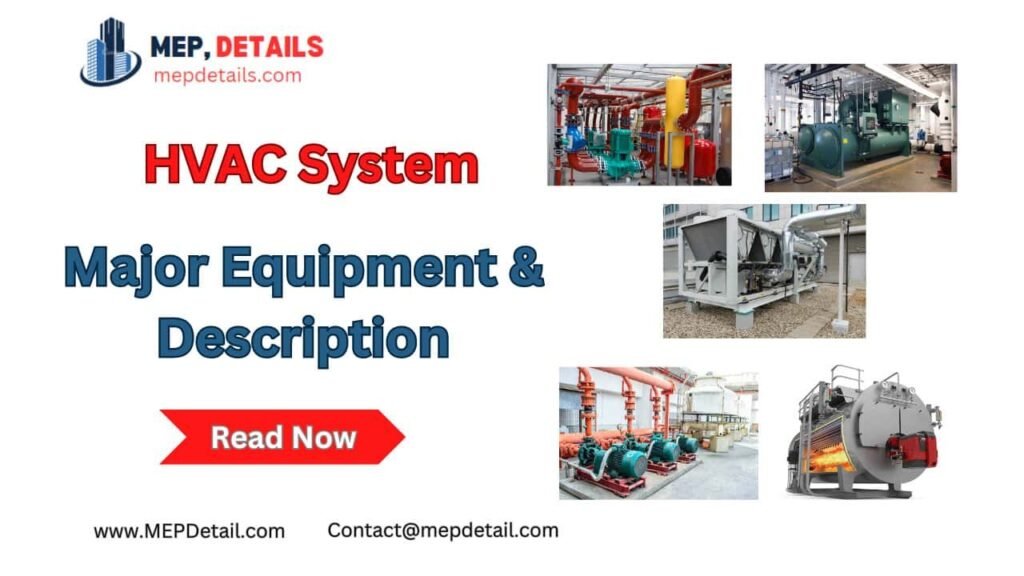 In HVAC System Major Equipment & Description