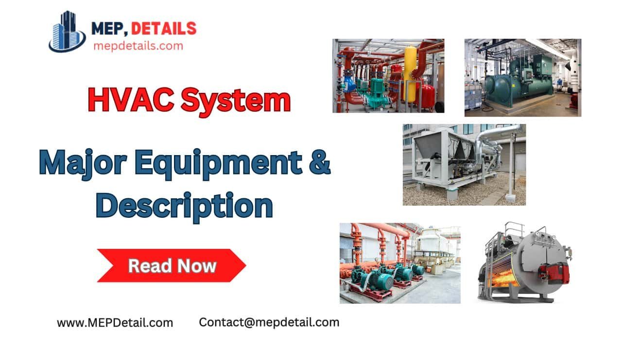 In HVAC System Major Equipment & Description